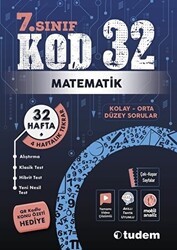 Tudem Yayınları - Bayilik 7. Sınıf Kod 32 Matematik - Tudem Yayınları - Bayilik