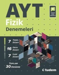 Tudem Yayınları - Bayilik AYT Fizik Denemeleri - Tudem Yayınları - Bayilik