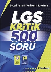 Tudem Yayınları - Bayilik LGS Kritik 500 Soru - Tudem Yayınları - Bayilik