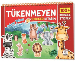 Tükenmeyen Sticker Kitabım 100+ Tekrar Tekrar Kullanılabilen Sticker - Yükselen Zeka Yayınları