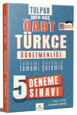 Tulpar 2026 MEB AGS ÖABT Türkçe Öğretmenliği Tamamı PDF Çözümlü 5 Deneme Sınavı - 1