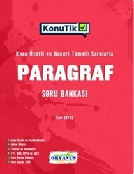 Okyanus Yayınları TYT KonuTik Paragraf Soru Bankası - Okyanus Yayınları