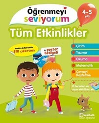 Tüm Etkinlikler - Öğrenmeyi Seviyorum 4-5 Yaş - Uçanbalık Yayıncılık