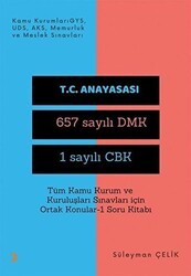 Tüm Kamu Kurum ve Kuruluşları Sınavları İçin Ortak Konular 1 Soru Kitabı - Cinius Yayınları