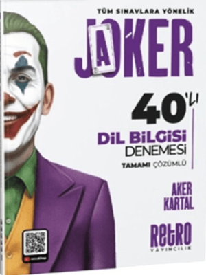 Tüm ÖSYM Sınavları İçin Dil Bilgisi 40`lı Deneme - 1