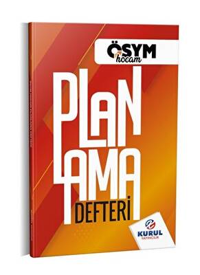 Kurul Yayıncılık Tüm Sınavlar İçin ÖSYM Hocam Planlama Defteri - 1