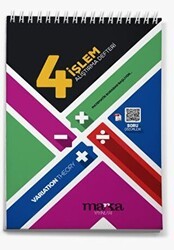 2025 Tüm ÖSYM ve MEB Sınavları için 4 işlem Matematik Alıştırma Defteri - Marka Yayınları