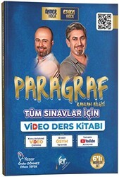 Tüm Sınavlar İçin Paragraf ve Anlam Bilgisi Video Ders Kitabı - KR Akademi Yayınları