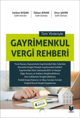 Tüm Yönleriyle Gayrimenkul Vergi Rehberi - 1