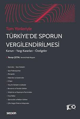 Tüm Yönleriyle Türkiye`de Sporun Vergilendirilmesi - 1