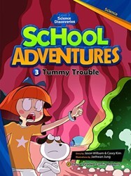 Tummy Trouble +CD School Adventures 3 - e-future