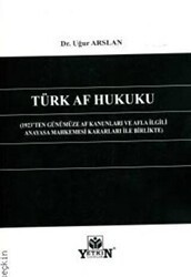 Türk Af Hukuku - Yetkin Yayınları