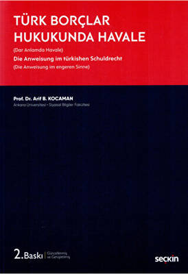 Türk Borçlar Hukukunda Havale - 1