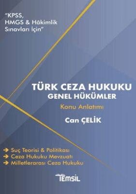 Türk Ceza Hukuku Genel Hükümler - 1