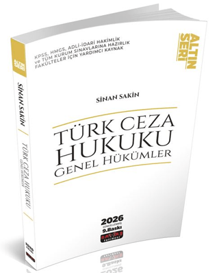 Türk Ceza Hukuku Genel Hükümler Konu Anlatımı - 1