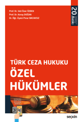 Türk Ceza Hukuku Özel Hükümler - 1