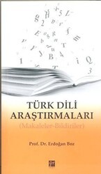 Türk Dili Araştırmaları - Gazi Kitabevi