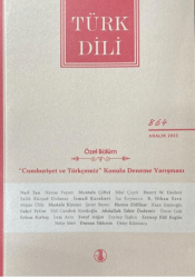 Türk Dili Dergisi Sayı: 864 Aralık 2023 - Türk Dil Kurumu Yayınları