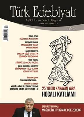 Türk Edebiyatı Dergisi Sayı: 520 Şubat 2017 - 1
