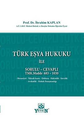 Türk Eşya Hukuku İle Sorulu - Cevaplı - 1