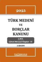 Türk Medeni Kanunu ve Borçlar Kanunu - Platon Hukuk