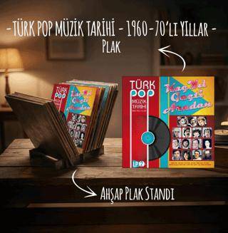 Türk Pop Müzik Tarihi 1 - Plak ve Ahşap Plak Standı - 1