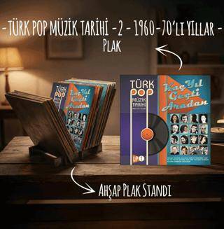 Türk Pop Müzik Tarihi 2 - Plak ve Ahşap Plak Standı - 1