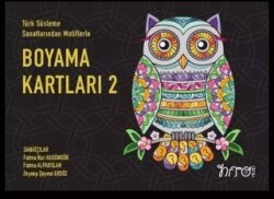 Türk Süsleme Sanatlarından Motiflerle Boyama Kartları 2 - Nito Kitap