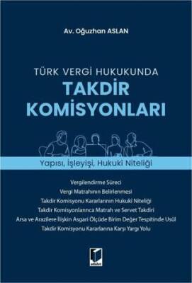 Türk Vergi Hukukunda Takdir Komisyonları - 1