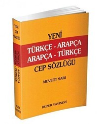 Türkçe-Arapça, Arapça-Türkçe Cep Sözlük K. Kapak - Huzur Yayınevi