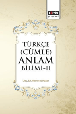 Türkçe Cümle Anlam Bilimi - II - 1