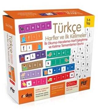 Türkçe Harfler ve İlk Kelimeler - 1