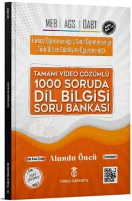ÖABT MEB-AGS 1000 Soruda Dil Bilgisi Soru Bankası - 1