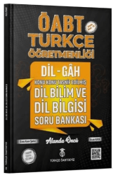ÖABT MEB-AGS Türkçe Öğretmenliği Dilgah Dil Bilim ve Dil Bilgisi Soru Bankası - Türkçe ÖABTdeyiz