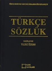 Türkçe Sözlük - Kare Yayınları