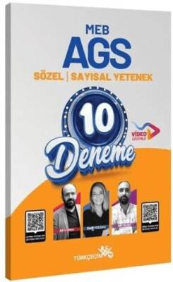 Türkçecim TV Yayınları MEB-AGS Sözel-Sayısal Yetenek 10 Deneme Çözümlü - 1