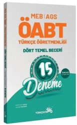 Türkçecim TV Yayınları ÖABT MEB-AGS Türkçe Öğretmenliği Dört Temel Beceri 15 Deneme Çözümlü - 1