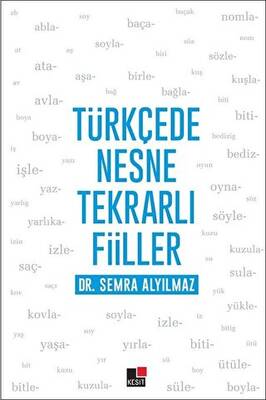 Türkçede Nesne Tekrarlı Fiiller - 1