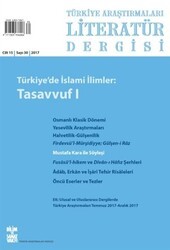 Türkiye Araştırmaları Literatür Dergisi Cilt: 15 Sayı: 30 - 2017 - Bilim ve Sanat Vakfı