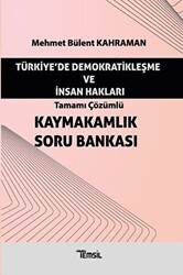 Temsil Kitap Türkiye`de Demokratikleşme ve İnsan Hakları - Tamamı Çözümlü Kaymakamlık Soru Bankası - Temsil Kitap