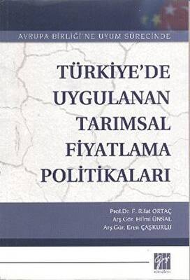 Türkiye’de Uygulanan Tarımsal Fiyatlama Politikaları - 1