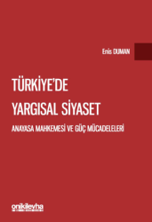 Türkiye`de Yargısal Siyaset - On İki Levha Yayınları