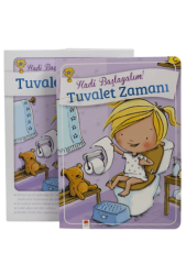 Tuvalet Zamanı - Kızlar İçin Tuvalet Eğitimi Kitabı - Uçan Fil Yayınları