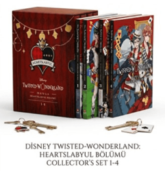 Twisted-Wonderland Manga: Heartslabyul Bölümü 1-4 Cilt Takım Set - Beta Byou