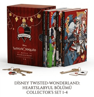 Twisted-Wonderland Manga: Heartslabyul Bölümü 1-4 Cilt Takım Set - 1