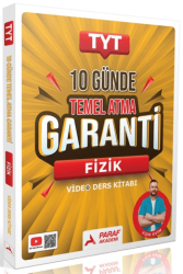 TYT 10 Günde Temel Atma Garanti Fizik Video Ders Kitabı - Paraf Akademi
