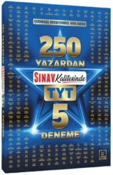 TYT 250 Yazardan Sınav Kalitesinde 5 Deneme - Sınav Yayınları