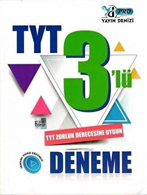Yayın Denizi Yayınları TYT 3 lü Pro Deneme - 1