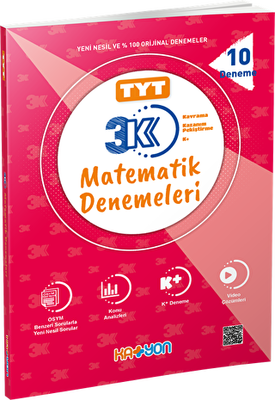 Katyon Yayınları TYT 3K Matematik Denemeleri - 1