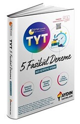 Aydın Yayınları TYT 5 Fasikül Deneme - Aydın Yayınları